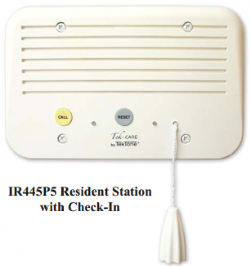 Trạm bệnh nhân với check-in IR445P5